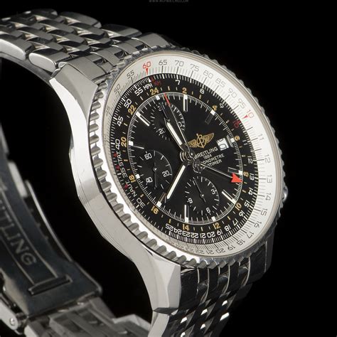 breitling navitimer world chronograph steel watch a24322|Breitling Navitimer world a24322 review.